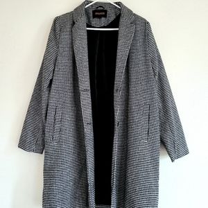 Ambiance Outerwear Houndstooth Coat/Blazer